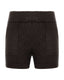 Brown Merino Knit Shorts