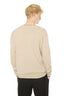 Beige Merino-Cashmere Blend V-Neck Jumper image 6