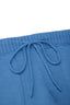 Blue Merino Wool-Blend Trousers, detailed view
