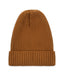 Caramel Ribbed Merino Wool Blend Knit Hat