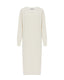 Ivory Merino Wool Knit Dress