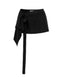 Merino Wrap Overlay Skirt