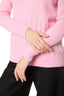 Pink Crew-Neck Merino-Cashmere Jumper image, detailed view