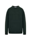 Forest Green Pure Cashmere Crew Neck Jumper