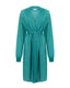 Turquoise Kid Mohair Blend Belted Cardigan 