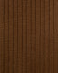 Close-up of brown ribbed knit texture in 100% merino wool.