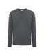 Grey Cashmere V-Neck Jumper