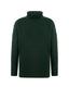 Dark green merino wool turtleneck jumper by Roksolana