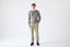 Melange Grey Merino Cashmere V-Neck Jumper