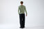 Sage Green Merino Angora Cashmere Blend Crew Neck Jumper