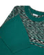 Sea Green Mélange  Merino T-shirt, sleeve detail