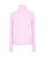 Pink merino wool turtleneck jumper by Roksolana.