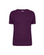 Aubergine merino T-shirt