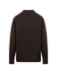 Back view of a merino blend knit jumper designed for everyday elegance