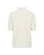 Short-sleeve turtleneck jumper crafted from 100% merino wool with a refined, minimalist silhouette.