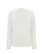 White merino wool jumper